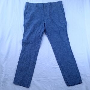 Perry Ellis Blue Chinos Classic Fit